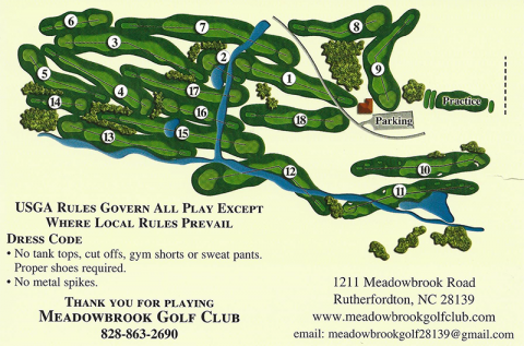 Course Details | Meadowbrook Golf Club